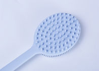 Health Massage Body Shower Bath Brush Handheld Blue Color For Children / Parents