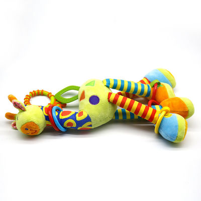 Animal Teething Plush Baby Cradle Hang Pet Toy ODM