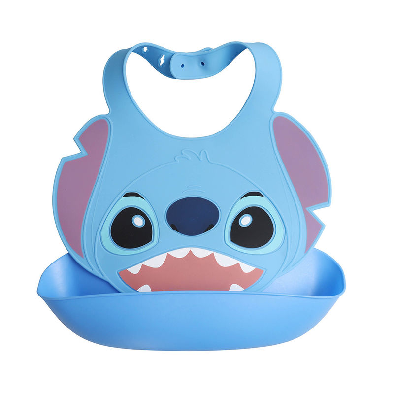 Waterproof 3d Animal Silicone Baby Bib Food Catcher Leak Proof